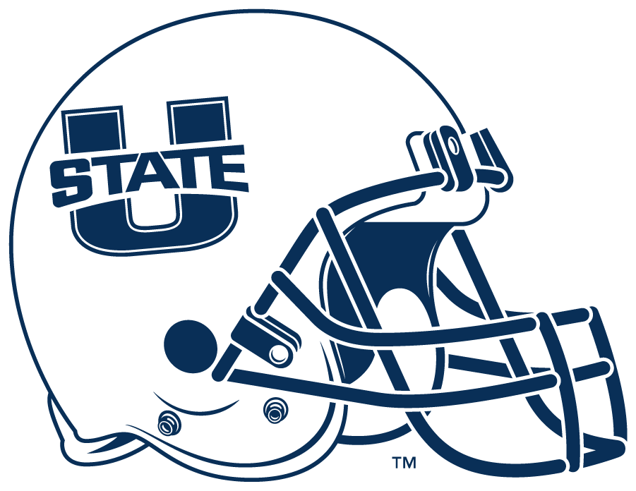 Utah State Aggies 2012-2013 Helmet Logo v2 t shirts iron on transfers